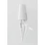 4_Corbett Alps 27 3/4" High Vintage Polished Brass Wall Sconce more views
