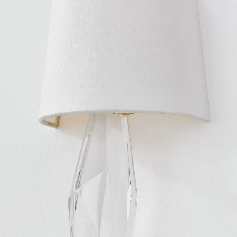 Image 5 Corbett Alps 27 3/4" High Vintage Polished Brass Wall Sconce more views