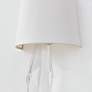 5_Corbett Alps 27 3/4" High Vintage Polished Brass Wall Sconce more views