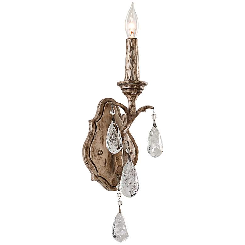 Image 1 Corbett Amadeus 16 1/2" High Vienna Bronze Wall Sconce