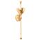 Corbett Antalya 23 1/4"H Vintage Gold Leaf LED Wall Sconce