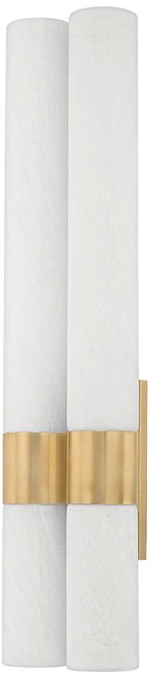 Image 2 Corbett Balerma Wall Sconce 6.25 Inch In Vintage Brass more views