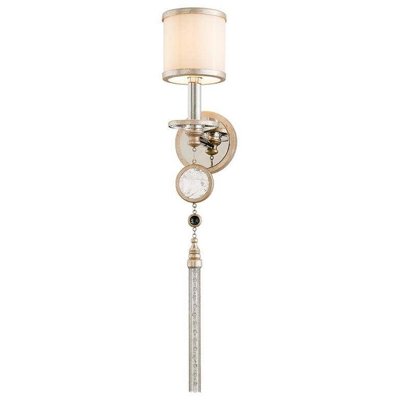 Image 2 Corbett Bliss 25" High Topaz Leaf Wall Sconce