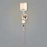 1_Corbett Bliss 25" High Topaz Leaf Wall Sconce