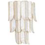 2_Corbett Cartagena 17 1/4" High Vintage Gold Leaf Wall Sconce