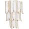 Corbett Cartagena 17 1/4" High Vintage Gold Leaf Wall Sconce