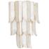 Corbett Cartagena 17 1/4" High Vintage Gold Leaf Wall Sconce