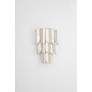 3_Corbett Cartagena 17 1/4" High Vintage Gold Leaf Wall Sconce more views