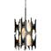 Corbett Confidant 15" Wide Graphite Leaf Pendant Light 