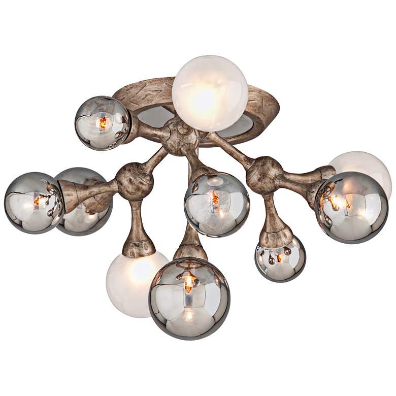 Image 2 Corbett Element 22 3/4" Wide Bronze 10-Light Ceiling Light