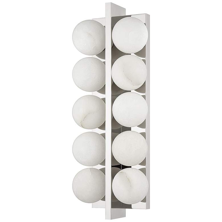 Image 1 Corbett Emille 6.75In. Polished Nickel 10 Lt. Sconce