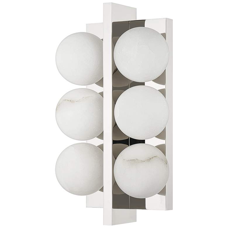 Image 1 Corbett Emille 6.75In. Polished Nickel 6 Lt. Sconce