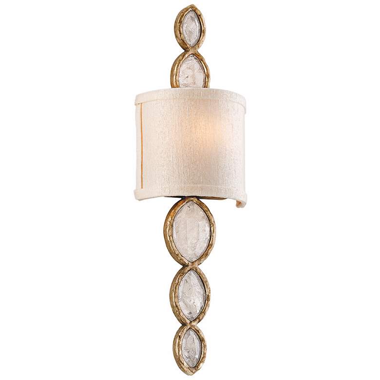 Image 1 Corbett Fame &amp; Fortune 20 1/2 inch High Crystal Wall Sconce