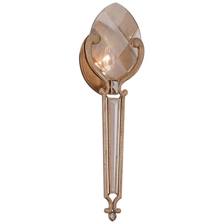 Image 1 Corbett Femme Fatale Topaz Crystal 22 3/4 inch High Wall Sconce