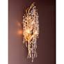 5_Corbett Genoa 31 1/4" High Gold Leaf Wall Sconce more views