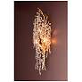 7_Corbett Genoa 31 1/4" High Gold Leaf Wall Sconce more views