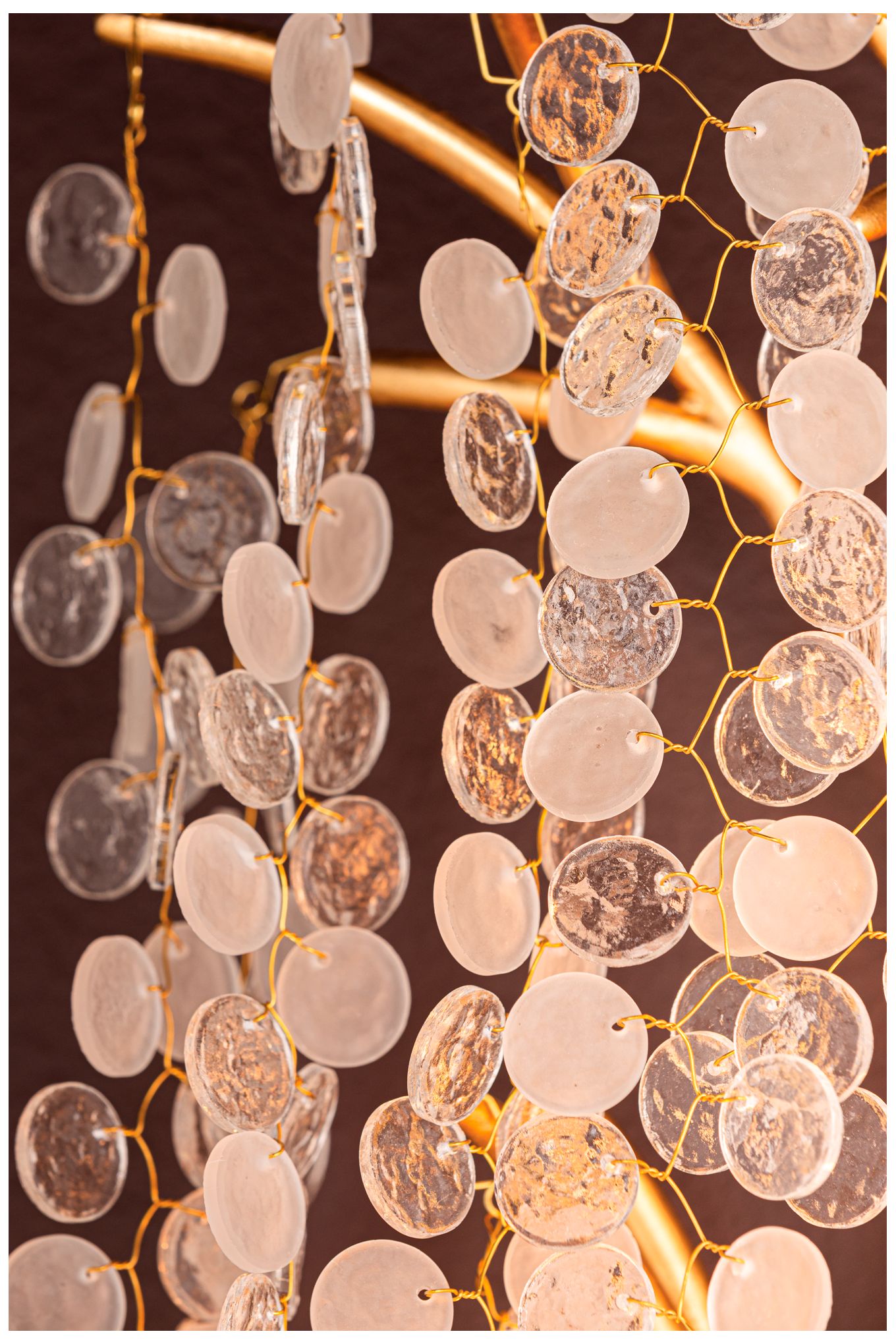 Corbett Genoa 31 1/4" High Gold Leaf Wall Sconce