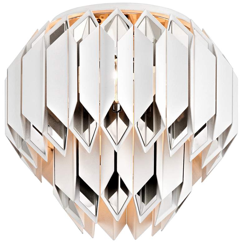 Image 1 Corbett Haiku 17 1/2" Wide White Ceiling Light