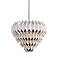Corbett Haiku 33 3/4" Wide White Pendant Light