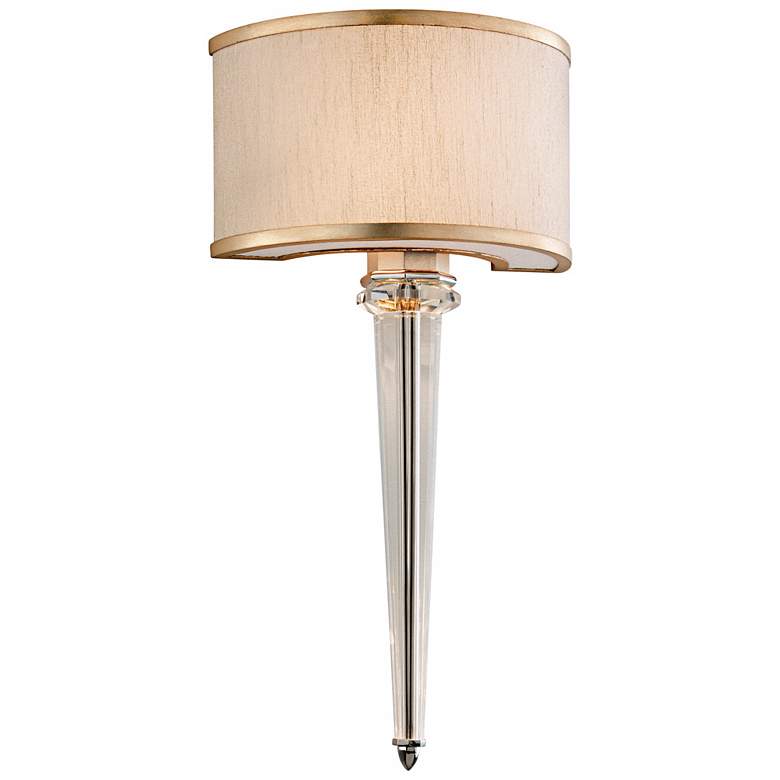 Image 1 Corbett Harlow 20 1/2" High Ivory Ice Wall Sconce