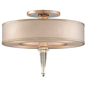 Image1 of Corbett Harlow 20" Wide Ivory Ice LED Ceiling Light Fixture