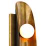 Thumbnail3 of Corbett Hopper 24" High Vintage Brass 3-Light Wall Sconce more views