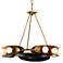 Corbett Hopper 32" Wide Vintage Brass Bronze Chandelier