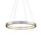 Corbett Jasmine 28" Wide Silver Leaf LED Pendant Light