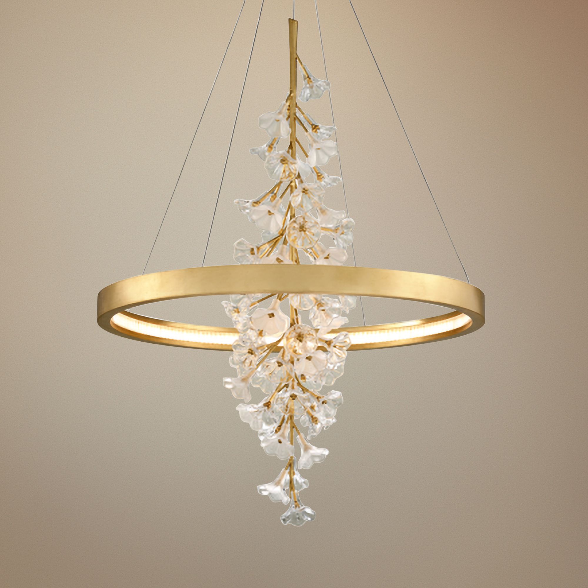 floral pendant light