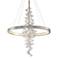 Corbett Jasmine 44" Wide Silver Leaf LED Floral Pendant