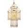 Corbett Kiara 40" Wide Gold Leaf 16-Light Chandelier