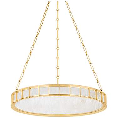 Corbett Leda 30In. Vintage Brass 1 Lt. Chandelier