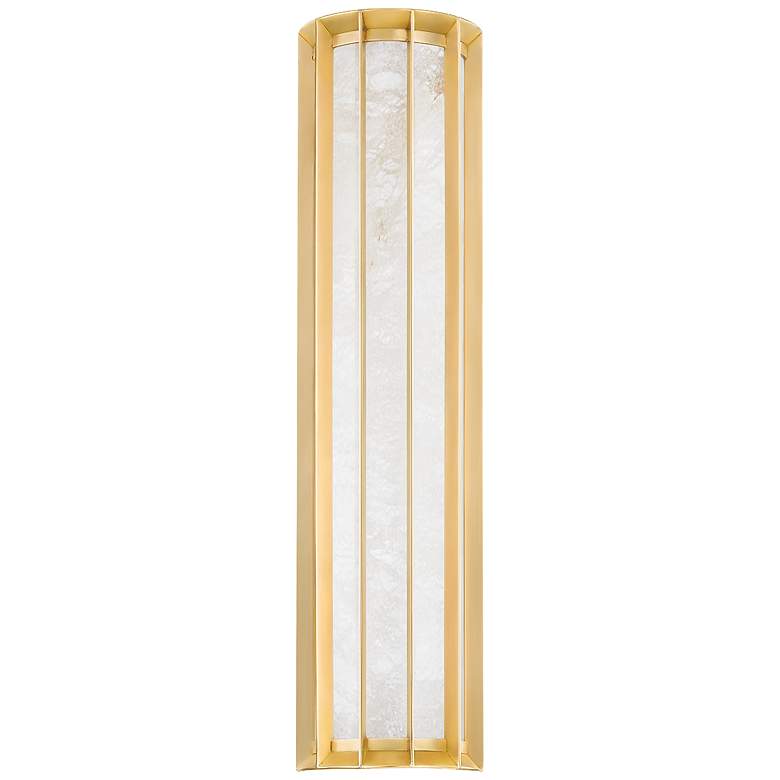 Image 1 Corbett Leda 6In. Vintage Brass 1 Lt. Sconce