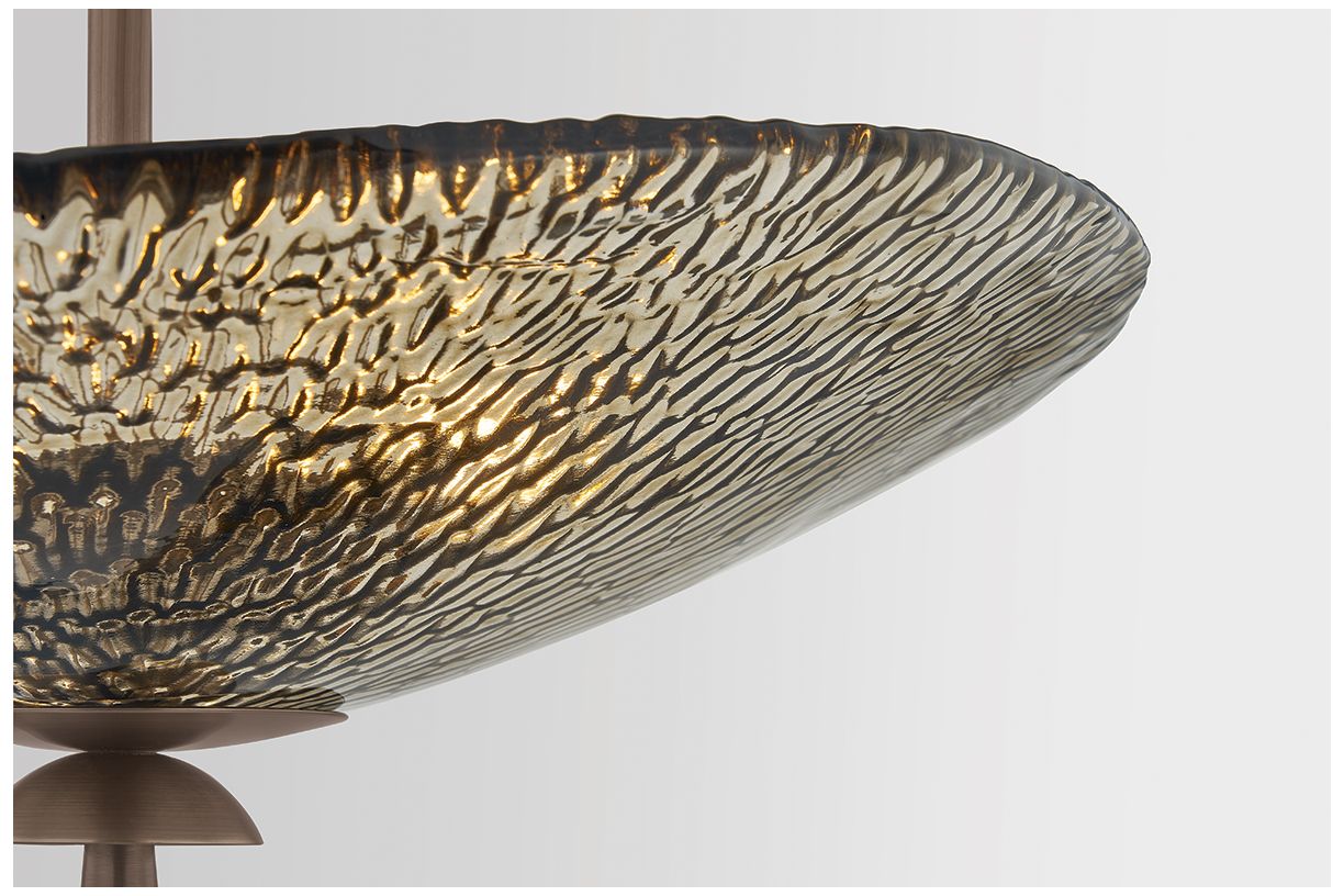 Image 3 Corbett Lighting Alba Semi Flush Old World Brass more views