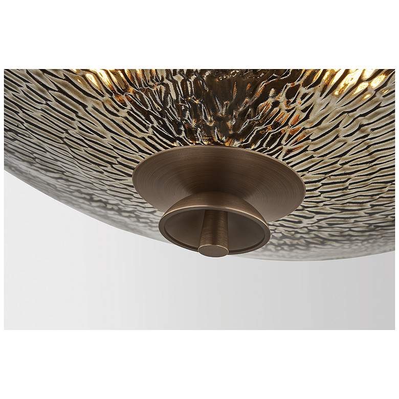 Image 6 Corbett Lighting Alba Semi Flush Old World Brass more views