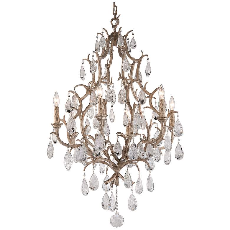 Image 1 Corbett Lighting Amadeus 43.5 Inch Chandelier HAND-WORKED IRON