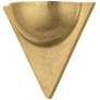 Corbett Lighting Atria Wall Sconce Vintage Brass