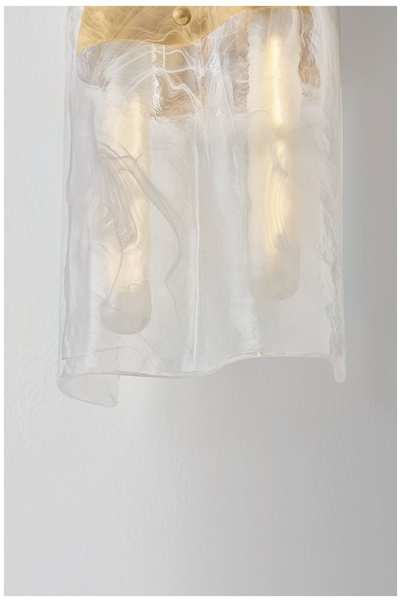 Image 3 Corbett Lighting Bromo Wall Sconce Vintage Brass more views