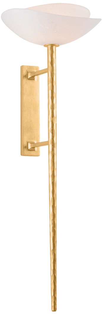 Image 2 Corbett Lighting Coppa Wall Sconce Vintage Gold Leaf