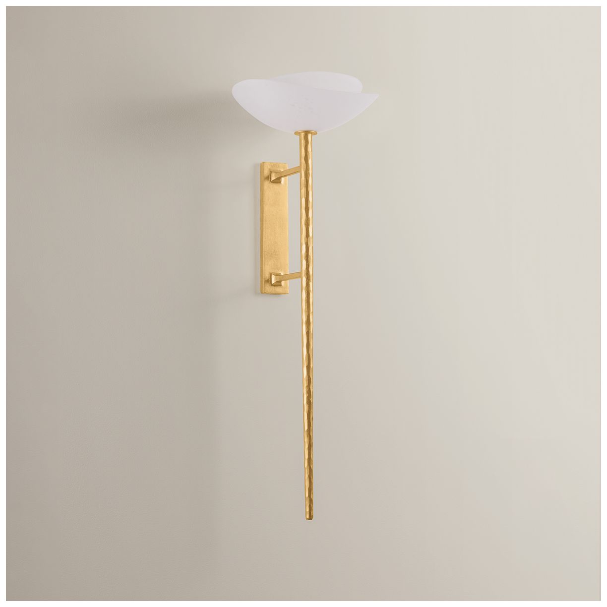 Image 5 Corbett Lighting Coppa Wall Sconce Vintage Gold Leaf more views