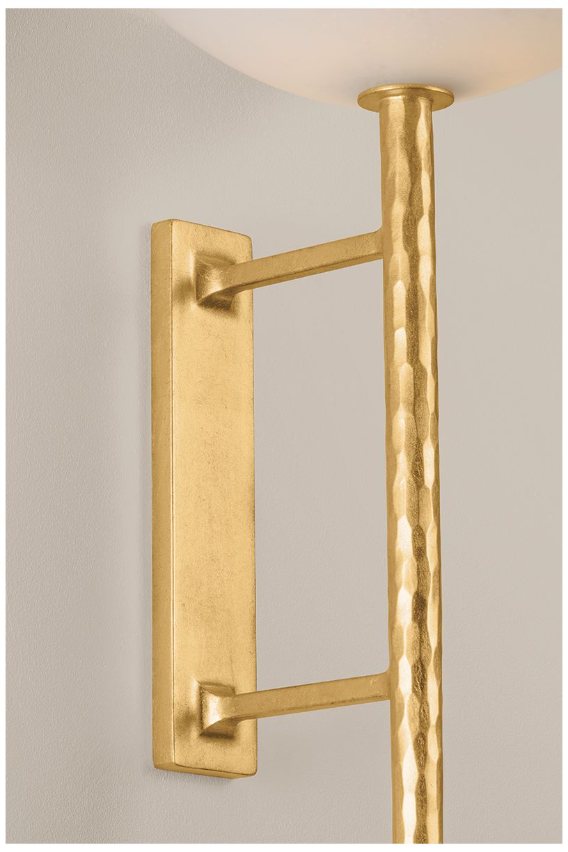 Image 6 Corbett Lighting Coppa Wall Sconce Vintage Gold Leaf more views