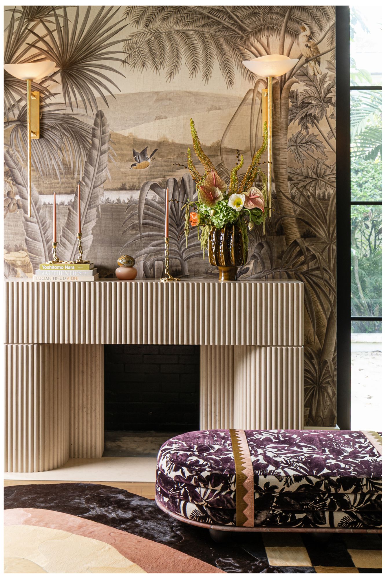 Corbett Lighting Coppa Wall Sconce Vintage Gold Leaf