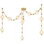 Corbett Lighting Corda Chandelier Vintage Brass