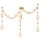 Corbett Lighting Corda Chandelier Vintage Brass