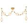 Corbett Lighting Corda Linear Vintage Brass