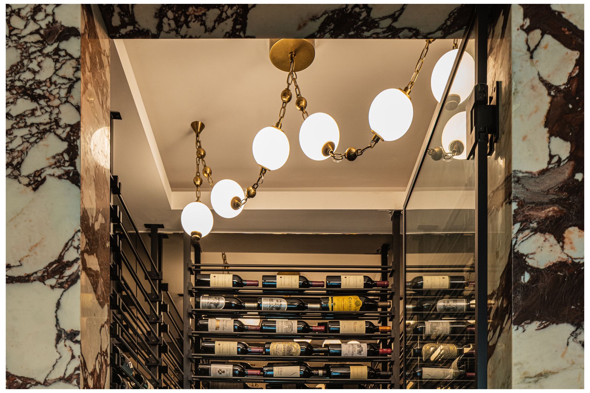 Image 3 Corbett Lighting Corda Linear Vintage Brass more views