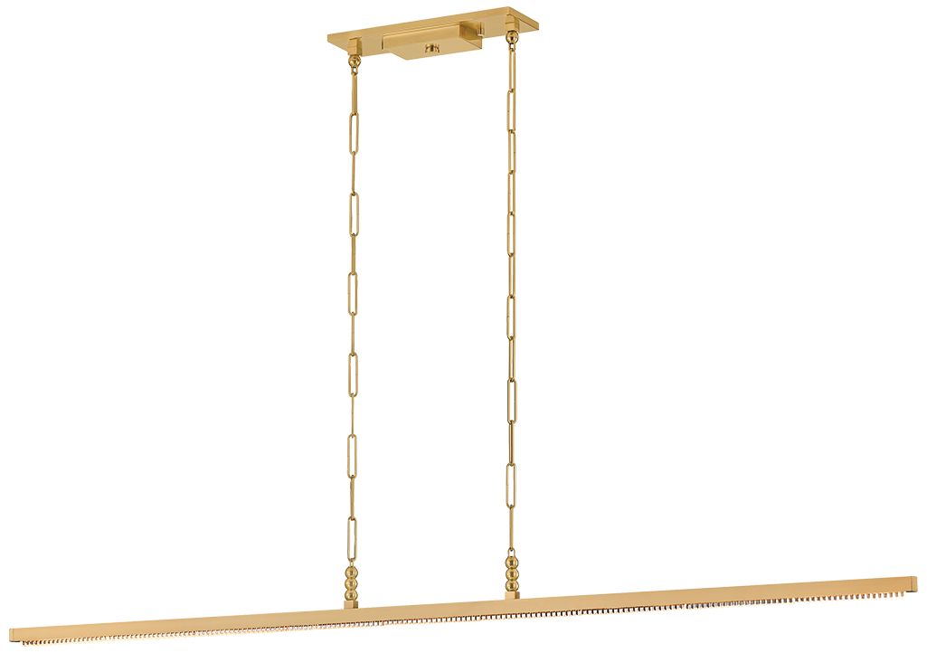 Image 2 Corbett Lighting Cortina Linear Vintage Brass