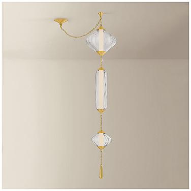 Corbett Lighting Fiorello Pendant Vintage Polished Brass