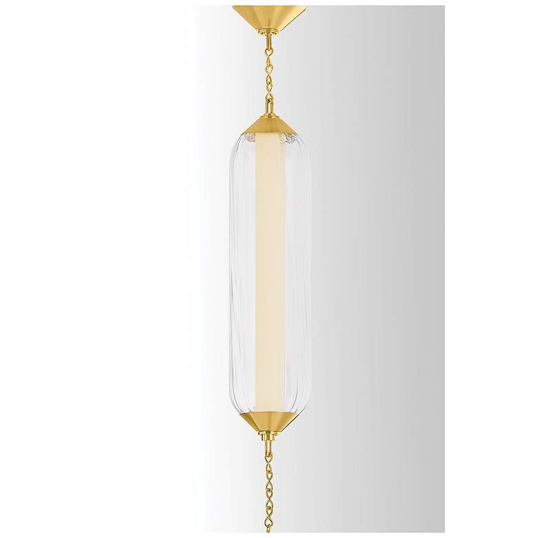 Image 4 Corbett Lighting Fiorello Pendant Vintage Polished Brass more views