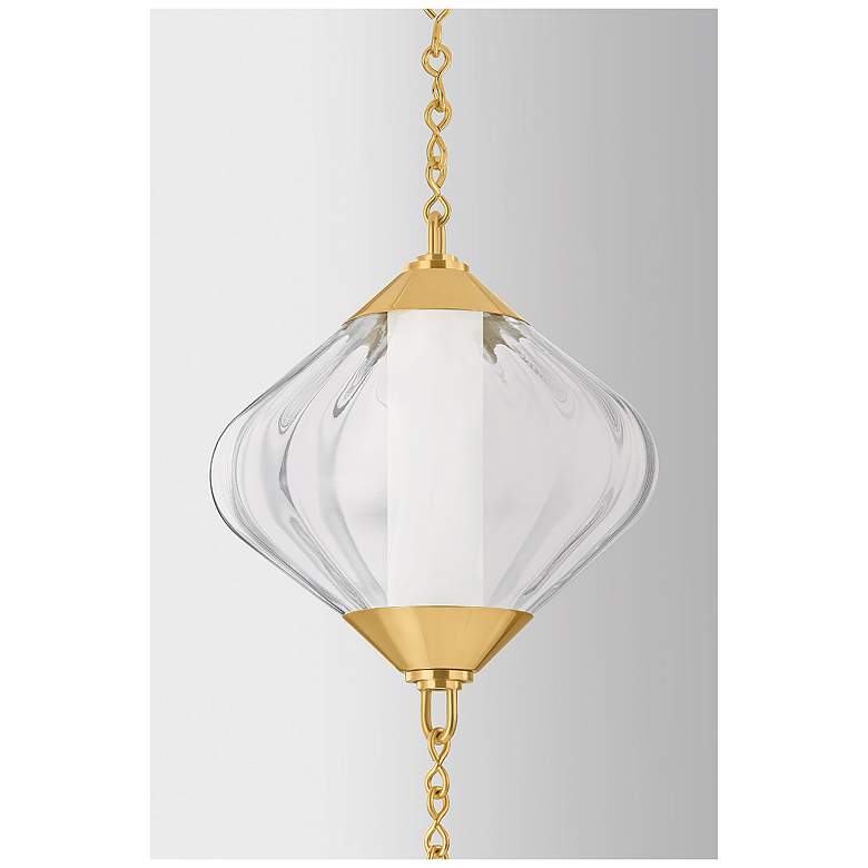 Image 6 Corbett Lighting Fiorello Pendant Vintage Polished Brass more views